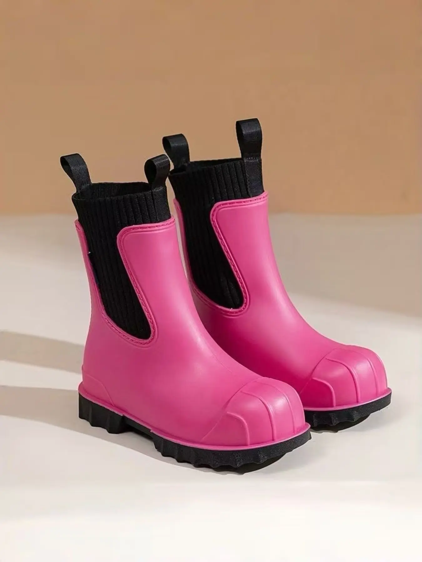 High-Quality Non-Slip Rain Boots, Waterproof PU Leather Design, Ideal for Kitchen, Gardening, Motorcycle, Fishing, Military