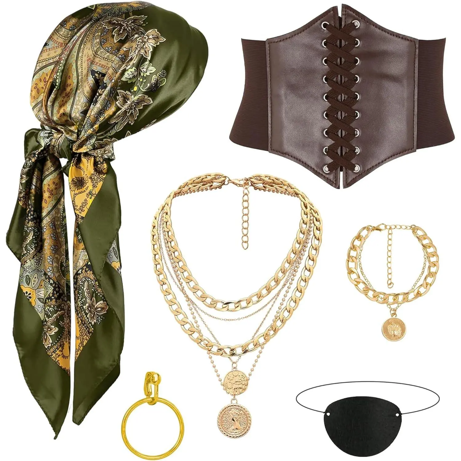 Green+corset