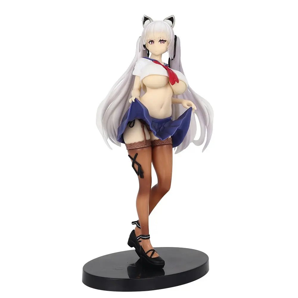 Maxcute Alivina Handmade Statue, Secondary Dimension Beautiful Girl Desktop Decoration, Collectible Model Figure, Ideal Gift for Anime Fans
