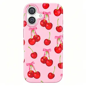 Velvet Caviar Sweet Cherry iPhone 11 12 13 14 15 16 17 pro,17 promax ,17air  Case – Cute, Trendy & Drop-Tested Phone Cases for iPhone 17 with Stylish Girly Design and Shockproof Protection case phone