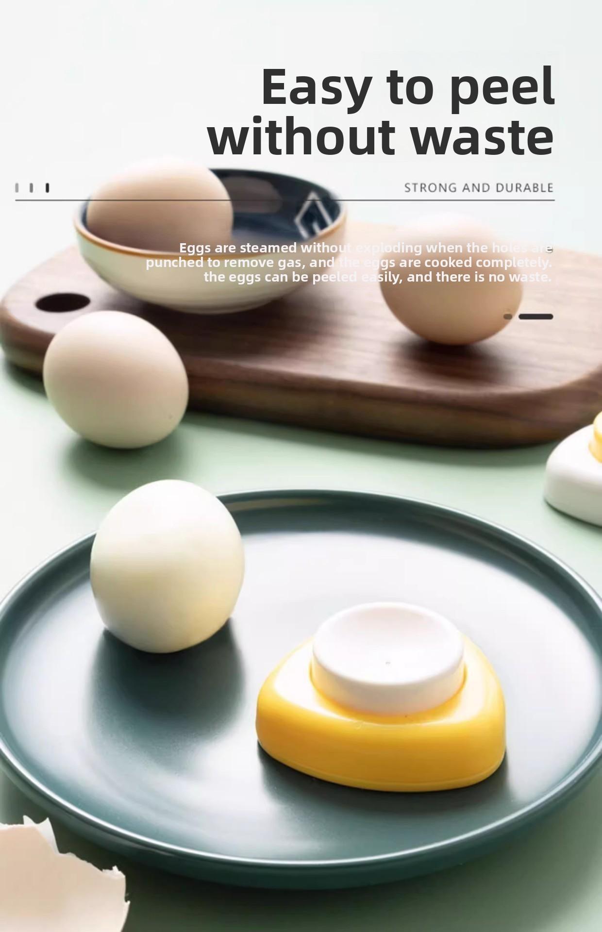 Kitchen Egg Hole Puncher Anti-burst Design for Boiled & Steamed Eggs Multifunctional Household Tool Compact Practical Easy to Use