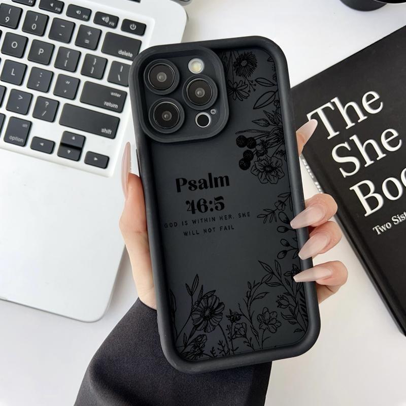Softcase suitable for iPhone 17 16 E Pro Max 15 Plus 14 13 12 11God Within Her Shockproof Silicone Lightweight Anti-Scratch Cover