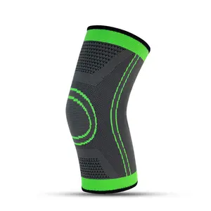 Compression-Type Knee Sleeve, Anti-Slip Nylon Protective Gear for Injury Prevention, Support for Running, Hiking, and Cycling, Anti-Injury Protective Gear