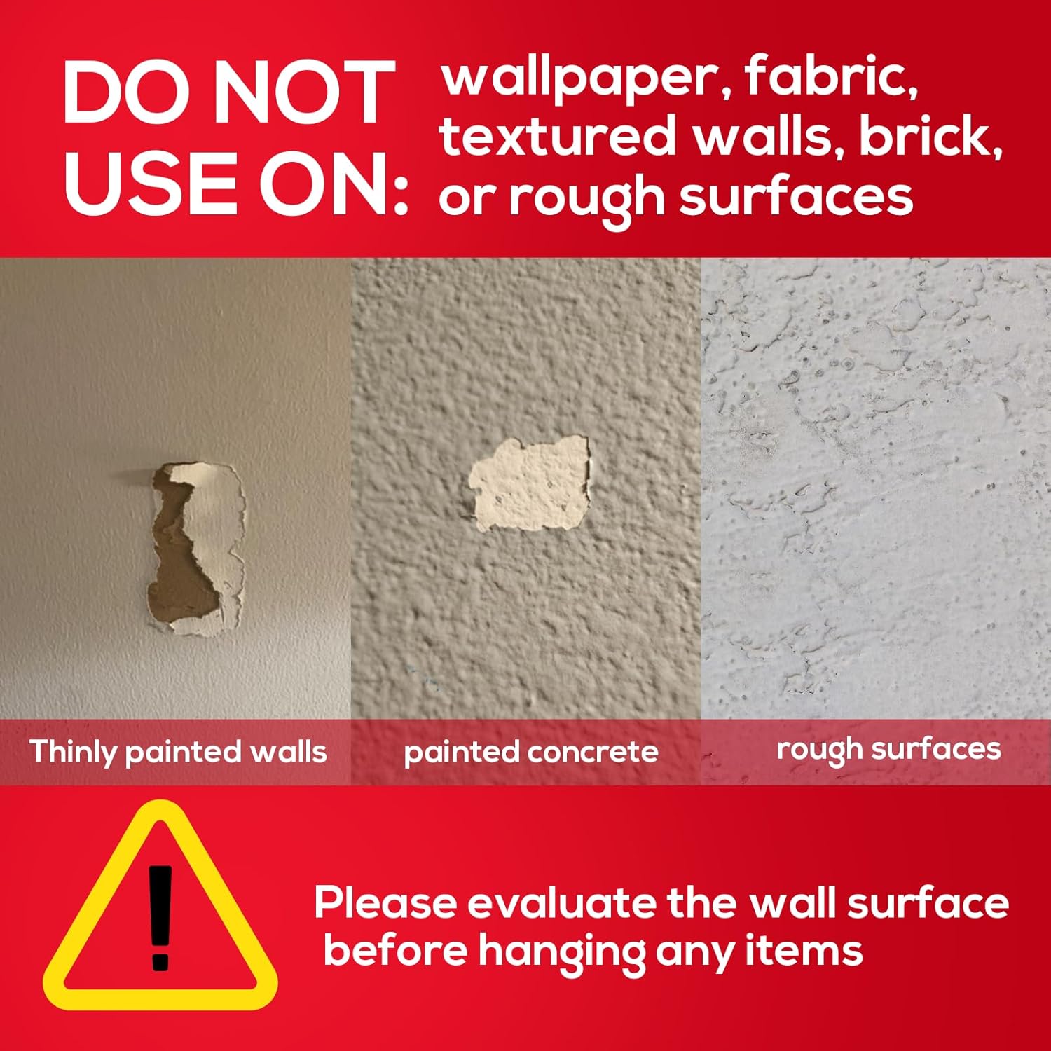 30-Piece No-Drill Screw Stickers, Strong Adhesive No-Nail Hooks, No Drilling Required Adhesive Wall Mount Screw Hooks, Picture Hangers – Only for Smooth Surfaces (Not for Wallpaper / Textured Walls)