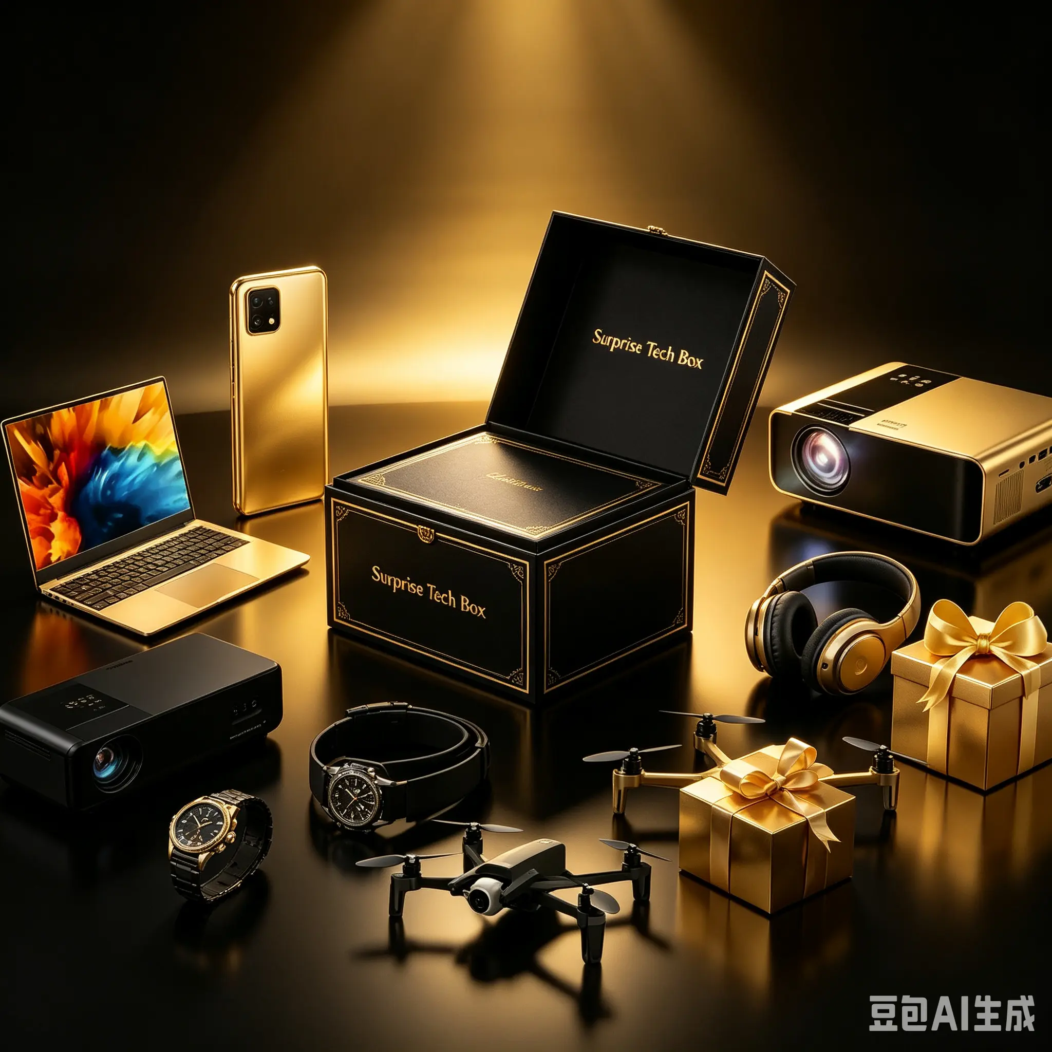 Amazing Lucky Mystery Box! Random Smartphones, Earbuds & Digital Accessories Inside – Fun Unboxing Experience, Solid Quality, Snatch This Popular Box for Fantastic Tech Finds Now!