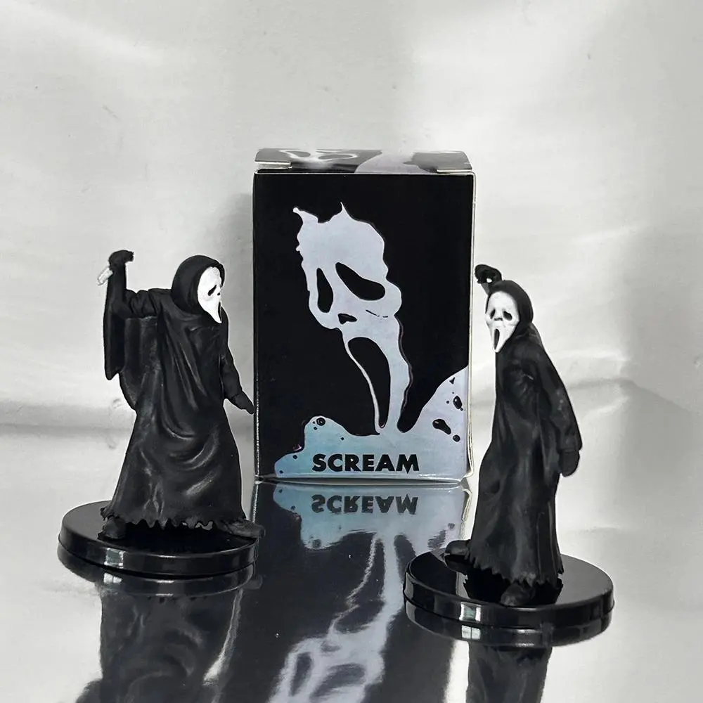 Ghostface Horror Figure The Nun Prey Feral Doll 6cm Desktop Decoration Toy Doll Model Helloween Christmas Gifts