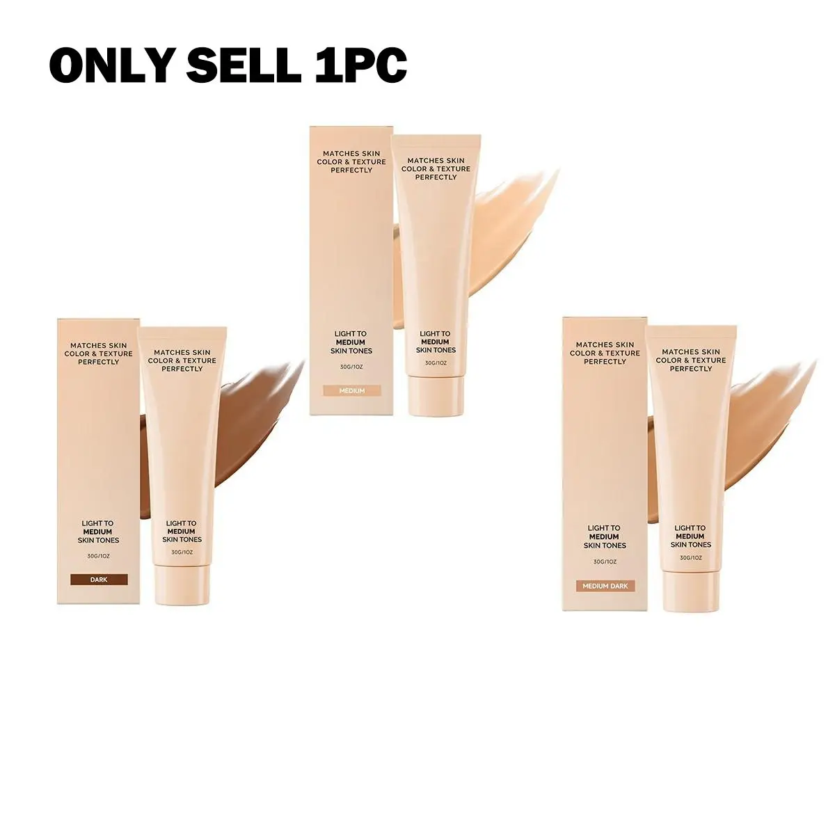Natural Finish Coverage Concealer Balm, Gentle Moisturizing Formula, Long-Lasting Wear, Lightweight & Non-Drying, Ideal for All Skin Types