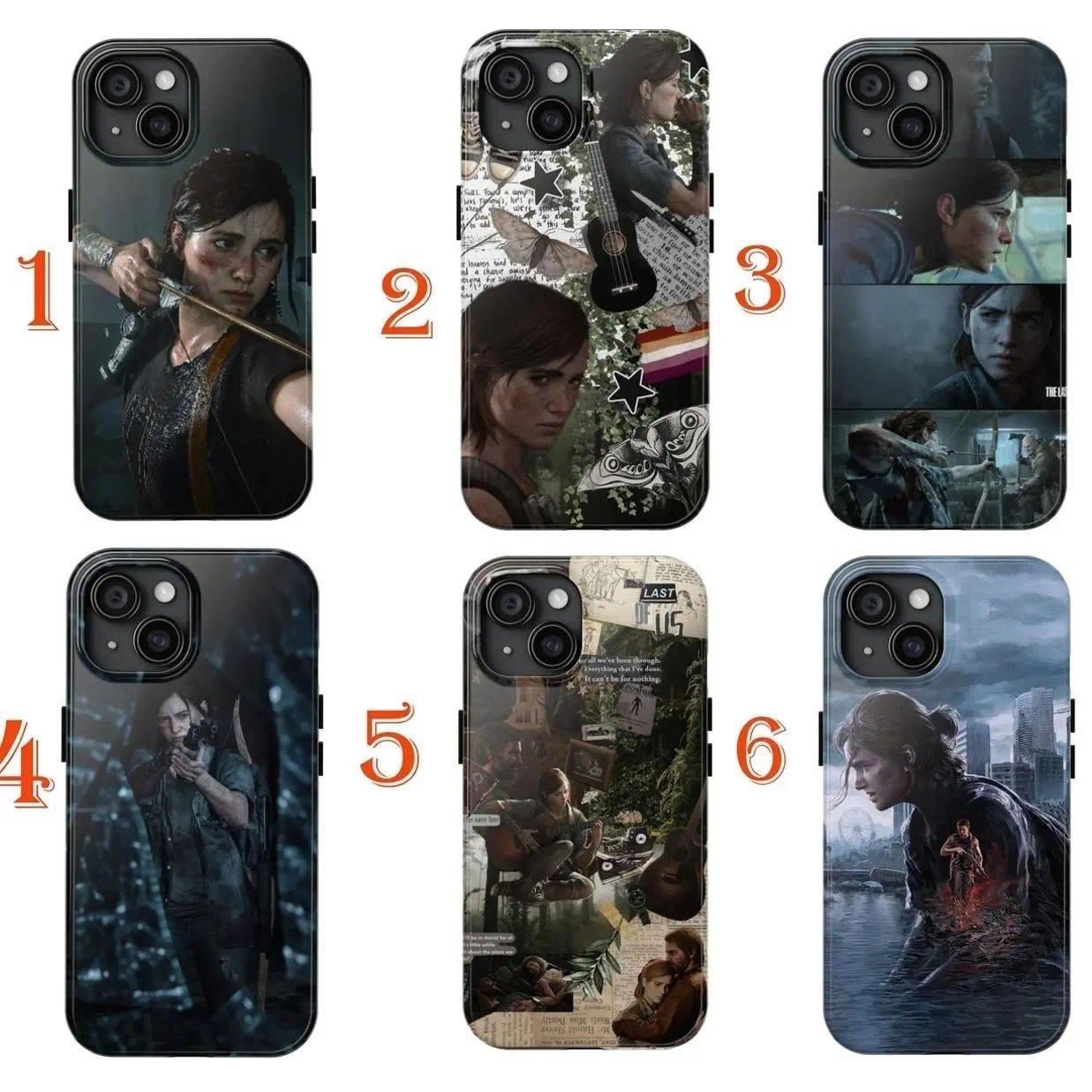 Ellie Williams TLOU 2 Phone Case, The Last of Us Fan Protective Cover, Gift  for Fans, For iPhone 11-17 Pro Max/Plus & Samsung Galaxy S23-S25 - TikTok  Shop