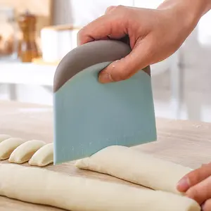 Dough Cutter with Soft Handle - Plastic, 1pc - Kitchen And Restaurant Use