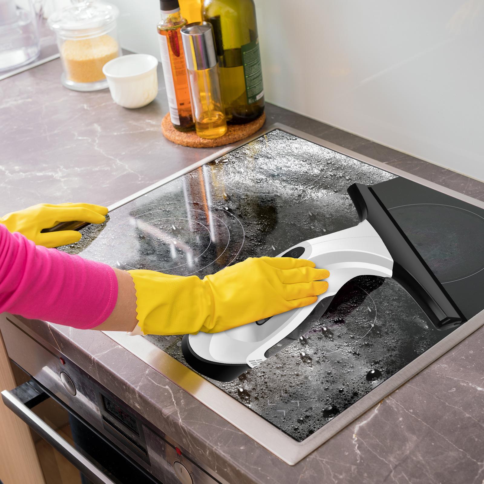 Handheld Electric Glass Cleaning Tool Small Powerful Suction Window Cleaner Efficient Portable Water Absorbing Glass Cleaning