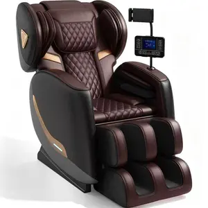 AobtkelMassage Chair Full Body and Recliner, Zero Gravity Massage Chairs, 10 Fix Rollers, Airbags, Heating, Foot Massage, Auto Modes, Bluetooth Speaker and Touch Control Screen for Home and Office