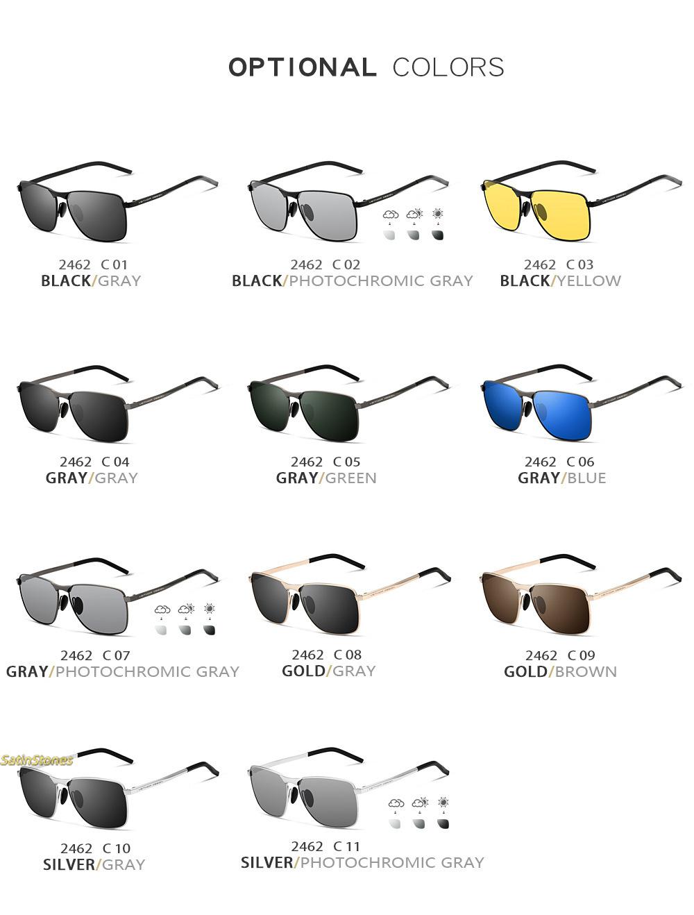 2026 New Men's Polarized UV Protection Sunglasses Square Sunglasses