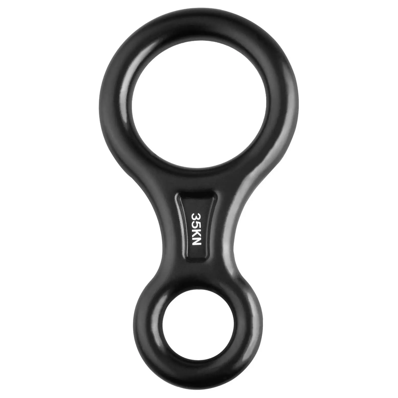35kN Climbing Rescue Figure 8 Descender Rigging Plate, Heavy Duty Large High Strength Rappel Device for Rappelling, Belaying, Tree Climbing, Aerial Silks RiggingGift