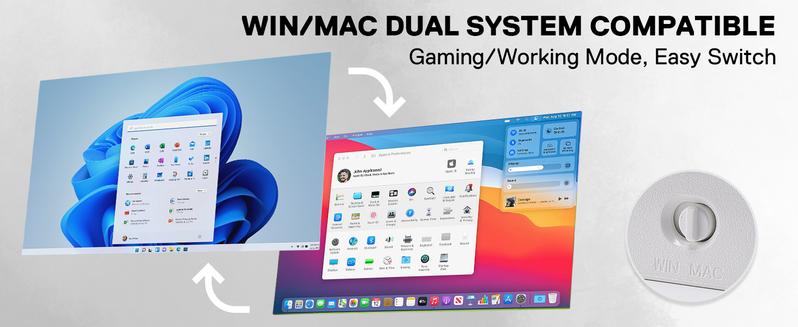 Redragon K745 PRO Wireless Gasket RGB Gaming Keyboard, 108 Keys Mechanical Keyboard w/Extra 4 Hotkeys, Hot-Swap South-Facing LED Socket, 5-Layer Noise Dampening, Round PBT Keycaps, Mint Mambo Switch, Abyssal Blue