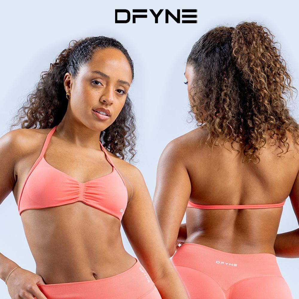 DFYNE Impact Sports Set  Seamless Sculpt Fit with Strappy Back, High-Waisted Bottoms & Ultra-Flattering Activewear Look