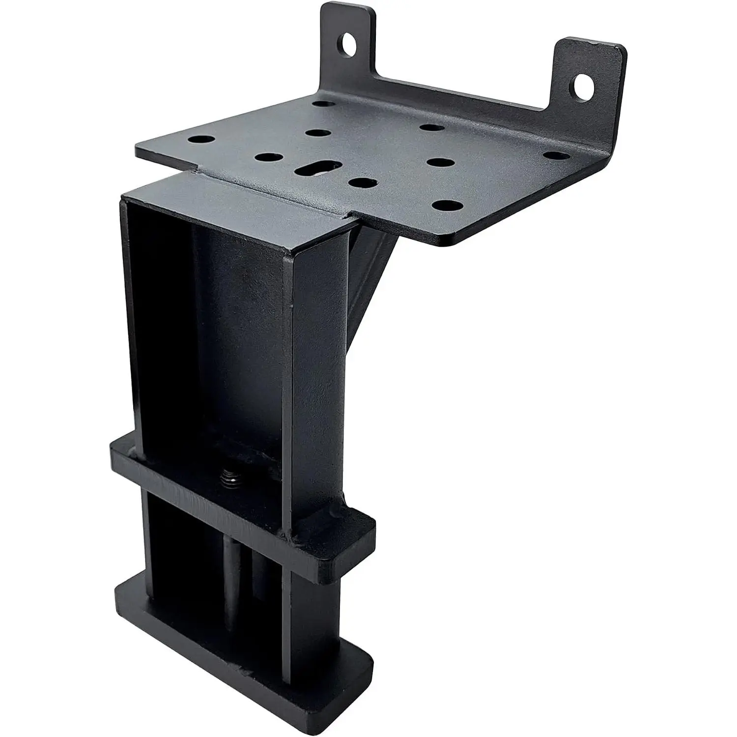 Heavy Duty Universal Winch Hitch Mounting Plate for 2"x4" Stake Pocket, Fits 2500-3500LB ATV/UTV Winches