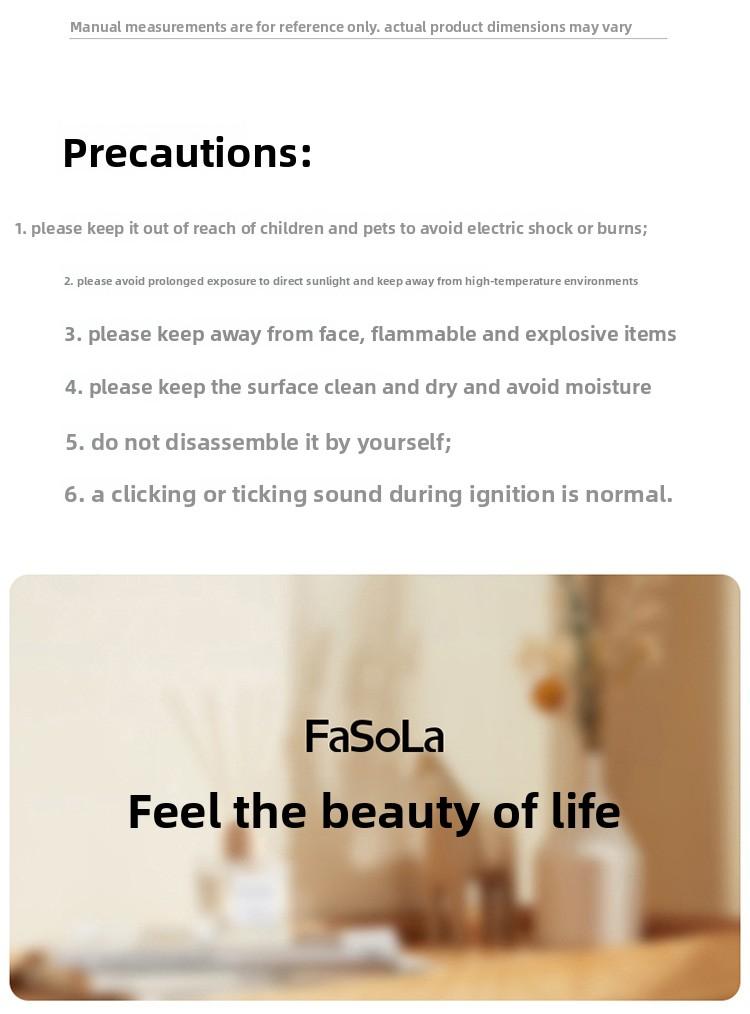 FaSoLa Aromatherapy Candle Igniter, Long-Handle Incense Lighter, Windproof Special Gas Stove Electronic Pulse Lighter