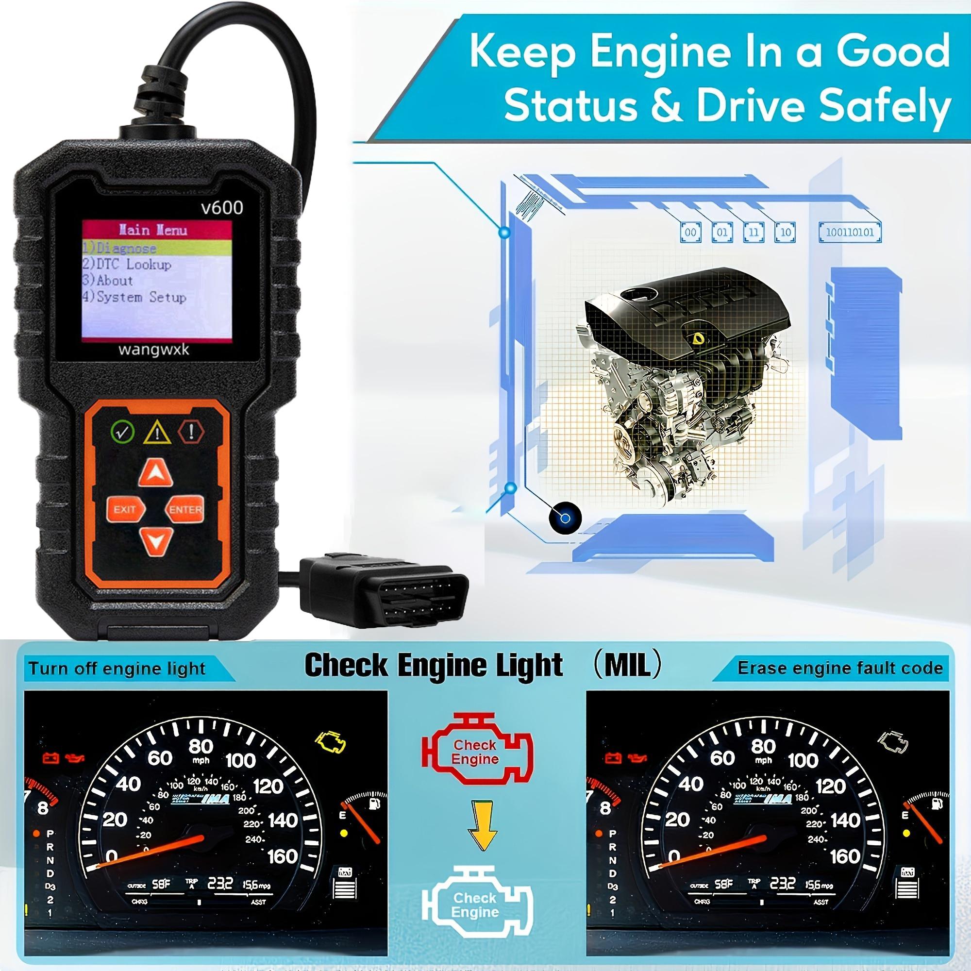 1 PC Car Fault Diagnosis Instrument Obd2 Clear Fault Codes Diagnostic Scanning Tools Universal Version