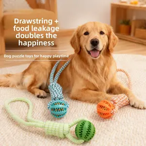 Non-Toxic Dog Snack Ball Toy, Durable Chewable Puppy Food Dispenser, Ideal for Small to Large Dogs, Perfect for Training & Dental Care