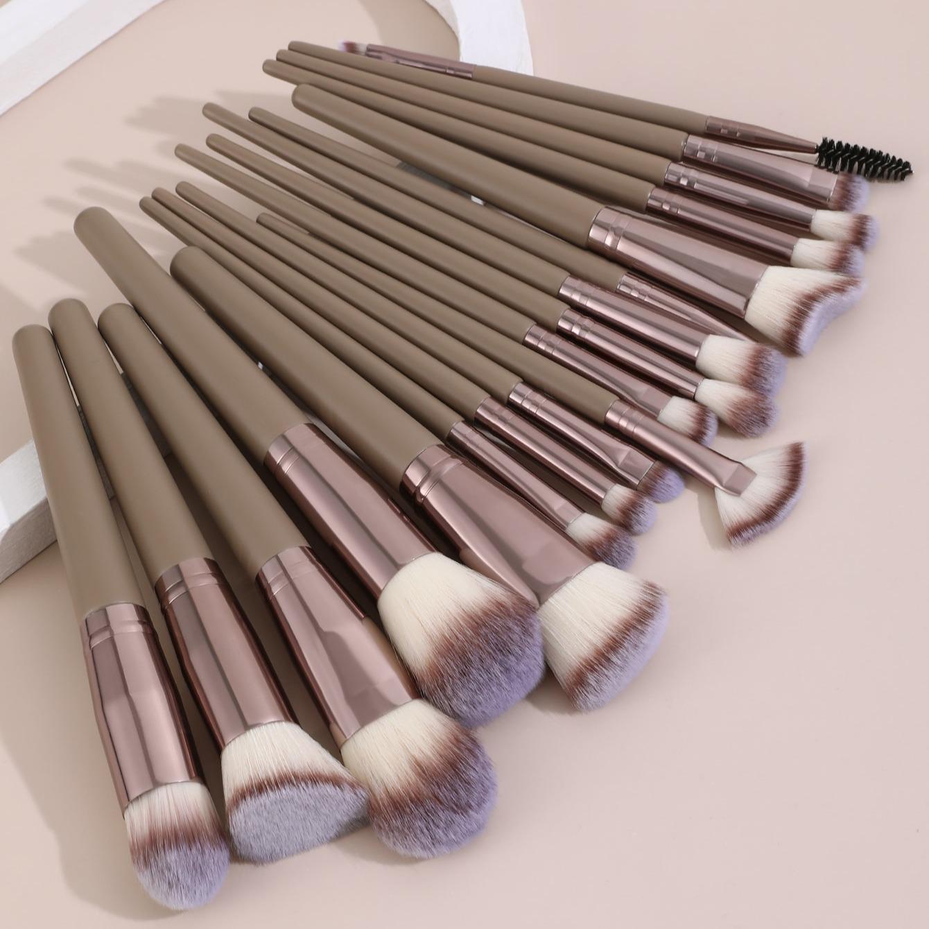 Makeup Brush Set, 18pcs Versatile Soft Makeup Brushes with Soft Bristles & Comfortable Grip for Beginners, Brush Makeup Set, Makeup Accessories, Makeup Set, Makeup Brushes Sets, Valentine's Day Gift