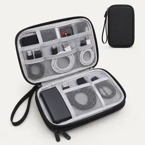 Waterproof Electronic Accessories Storage Bag, Cable Organizer, Travel Essentials Storage Pouch, Travel Gadgets, Easy To Carry Storage Bag for Home & Travel