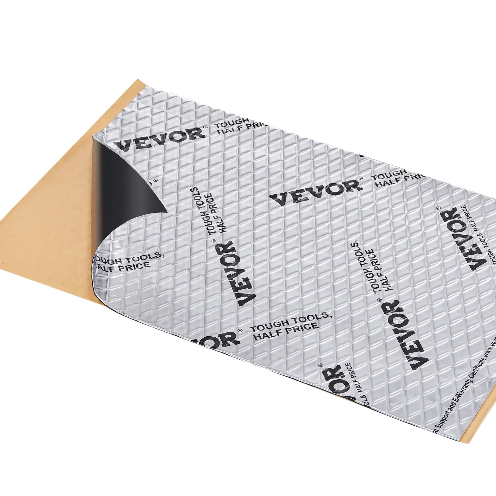 【DealsForYouDays】VEVOR Car Sound Deadening Mat, 50 mil 52 sqft Car Sound Dampening Material, Butyl Automotive Sound Deadener, Noise Insulation and Vibration Dampening Material for Car