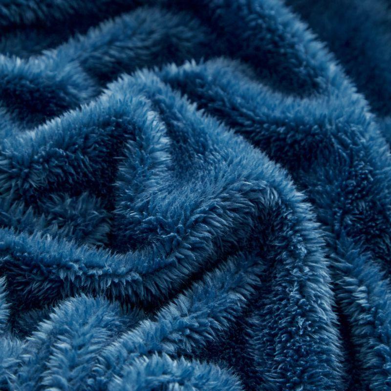 Solid Color Flannel Bed Sheet Set, Boho Fitted Sheet, 3 Counts/set Including 1 Count Bed Sheet & 2 Counts Pillowcase without Filler, Soft Comfortable Bedding Set for Bedroom