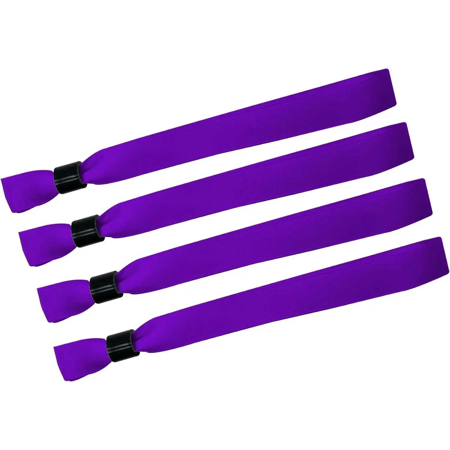 100 Pack Wrist Bands Purple Wristbands for Events Wristbands for Concerts Festival Admission Party 13.78” x 0.59”