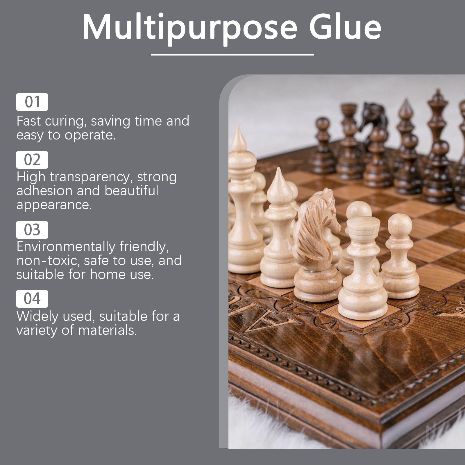 Jakehoe Multi-Purpose Glue, Liquid Adhesive Waterproof Leather Fabric Patch Cracks Multi-Purpose Glue