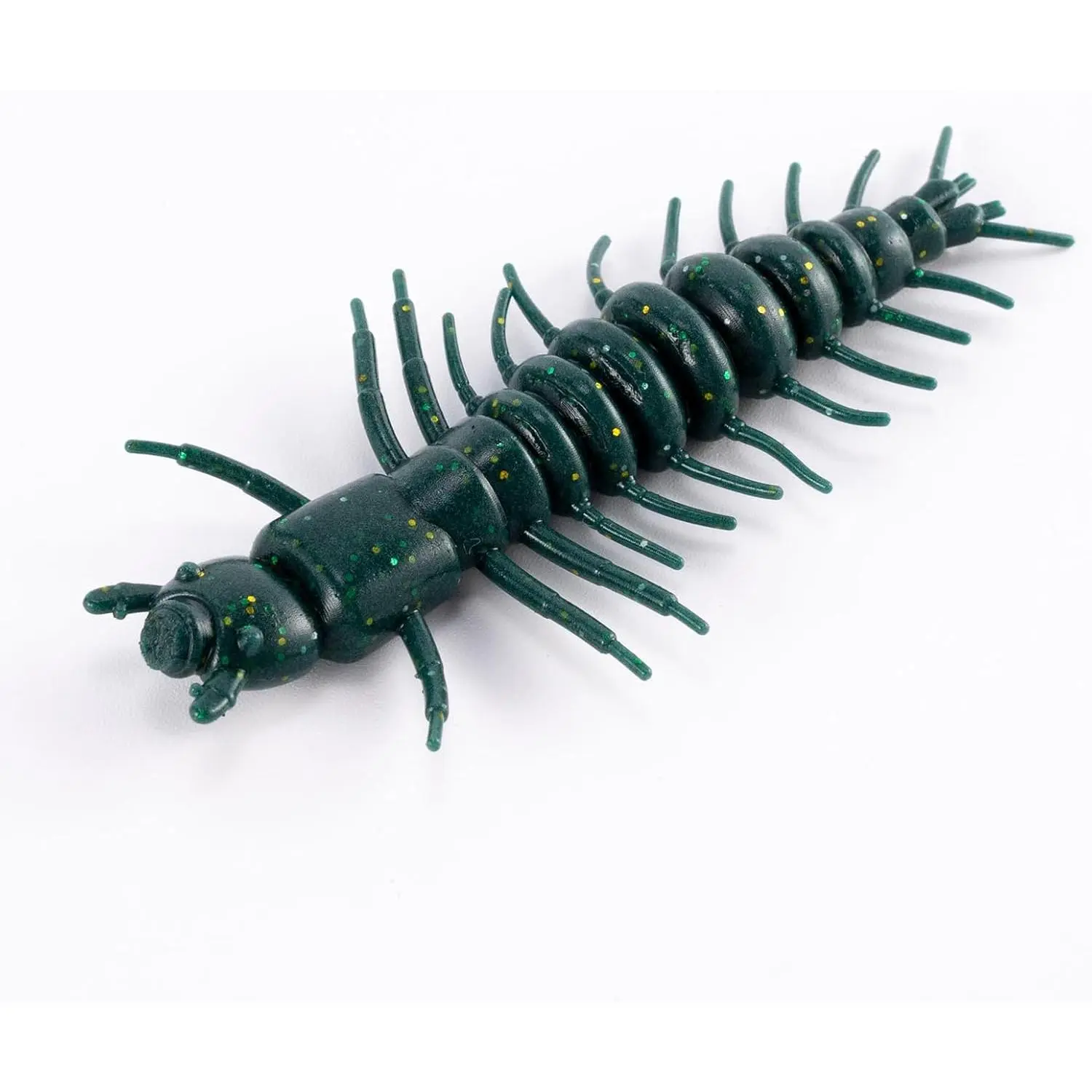 8/20 Pack Hellgrammite Soft Fishing Lure Worm  2''/3" Freshwater Bass Fishing Plastic Lures Grub Crappie Panfish Bluegill Trout Walleye