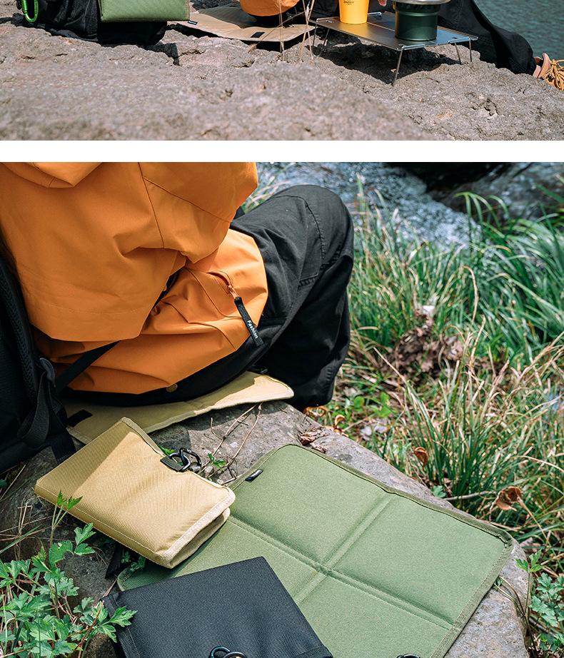 Outdoor Folding Cushion Portable Waterproof Thickened Moisture-Proof Ground Mat for Hiking, Cooling, Picnic, Grass Camping