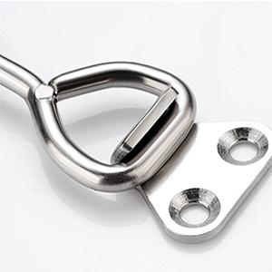 6-Pack 330Lbs Metal Toggle Latch Clamp with 24 Screws Quick Release for Tool Box Storage & Organizing High-Quality Galvanized Iron Anti-Rust Anti-Corrosion