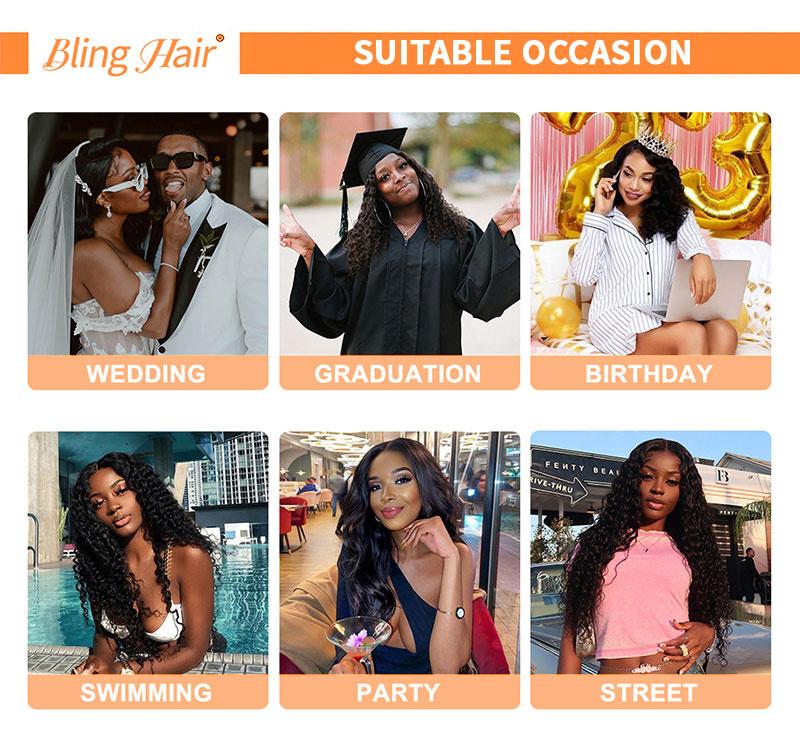 Bling Hair Dark Ginger Reddish Brown Body Wave 13x4 13x6 Hd Lace Frontal Human Hair Wig Brazilian Wavy Pre Plucked Transparent Lace Color Wig for Black Women with Baby Hair 34inch TikTokShopHolidayHaul