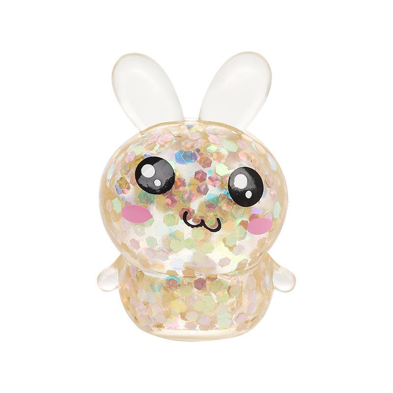 Easter bunny maltose pinch music vent toy creative decompression toy