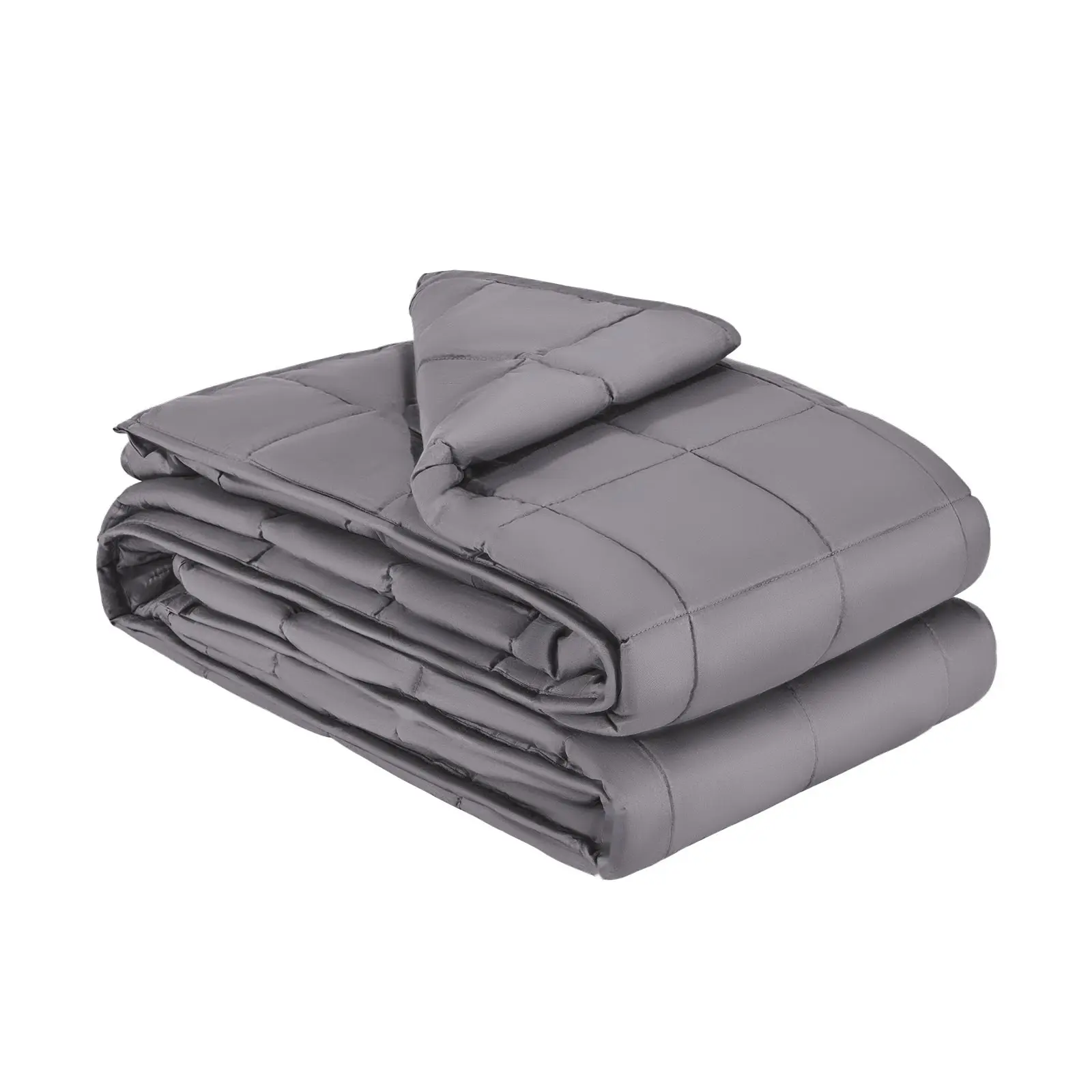 25lb King Size 80x87in 100% Cotton Weighted Blanket - Soft, Breathable Cool Heavy Bedding for Adults, Anxiety Relief Blankets, Durable Sleep Comfort, 100% Cotton Blankets