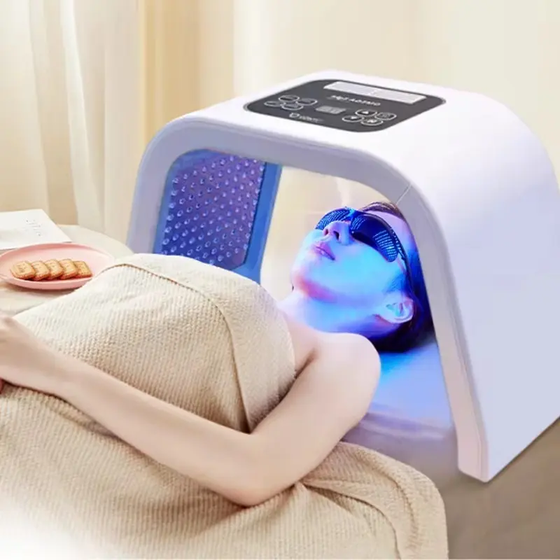 Professional Facial Beauty Device, LED Mask, 7 Color LED Face Care Tool, Home Skincare Equipment, Beauty Instrument for Home Use