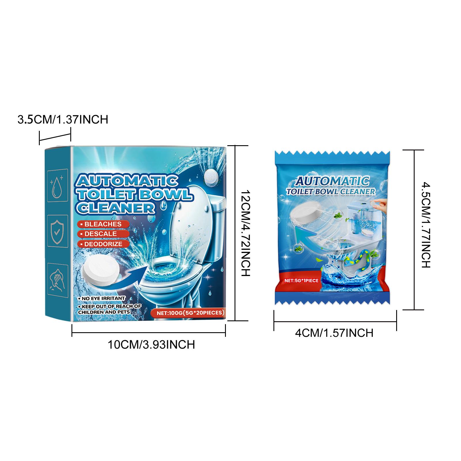 Toilet Cleaning Plate Toilet Easy Cleaning Decontamination Efficient Descaling Deodorant Toilet Cleaner Effervescent Tablets