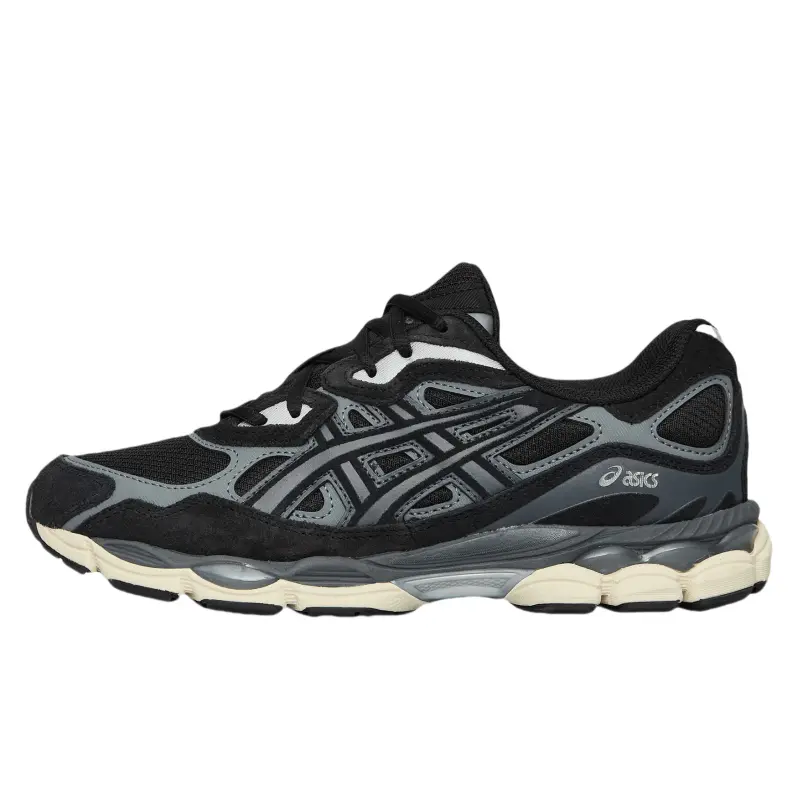 ASICS GEL-NYC Unisex Low-Top Casual Trainer - Black/House White Maison Mihara Athletic Sports Shoes, Comfortable Durable Lifestyle Footwear
