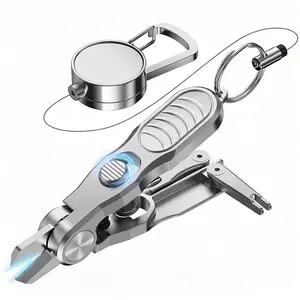 3-in-1 Fishing Accessory Kit - Line Cutter, Fly Plier, Knot Tying & Hook Bending Tool for Anglers stuff