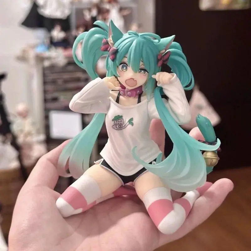 Anime Hatsune Miku PVC Action Figure, Cute Cartoon Collectible Toy for Girls-Teens, Mikulovers Teen+Fans Gift (Toys & Hobbies Classic & Novelty Item)