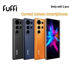 FUFFI S26 Pro curved screen phone 6.67 inches, 4G network, 4GB RAM+64GB ROM, 5MP+13MP high-definition camera, eight core processor, Android 12.0, stylish phone, 5000mAh battery, dual card dual standby, GPS