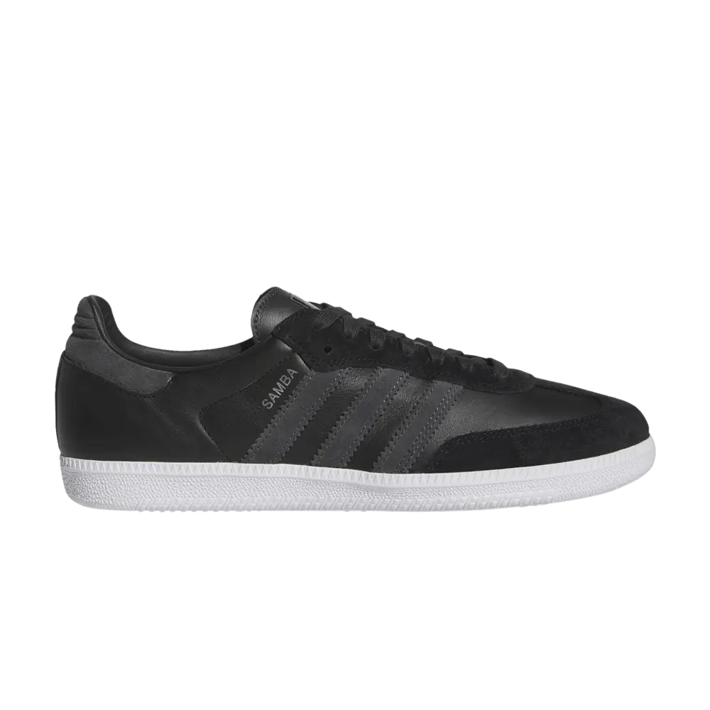 adidas Samba ADV 'Black Carbon' (Unisex) Core Black/Carbon/Silver Metallic sneakers IG7572