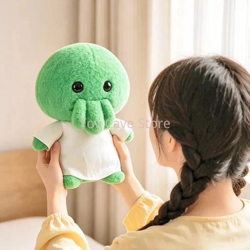 Potdemiel Goomi Green Monster Plush Keychain Soft Stuffed Pendant For Backpack Bag Decor Cute Ornament Adult Collectors gift