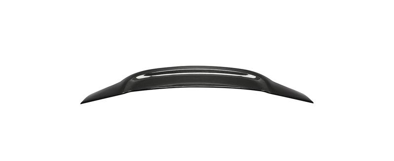 Duckbill Spoiler Wing Compatible with 2008-2014 Mercedes Benz W204 C-Class C180 C200 C250 C300 C350 C63 All Sedan Models Tail Wing Rear Trunk Lid ABS Plastic (Carbon Fiber Color)