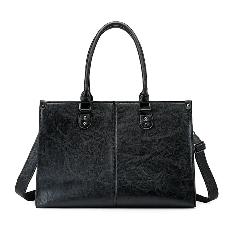Women's Genuine Leather Convertible Handbag - New Arrival Niche-Designed Multi-Way Shoulder Crossbody Satchel for Daily Outings, Office Work, Shopping