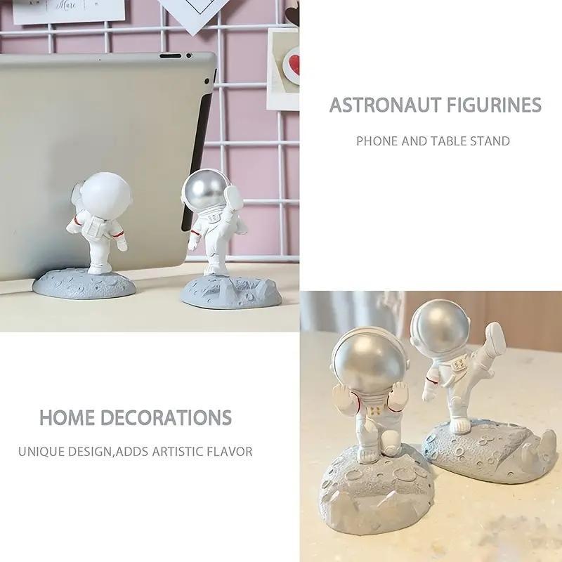 Astronaut Design Mobile Phone Bracket, Mini Phone Holder, Durable Phone Mount for Phone