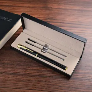 2026 Back to School Metal Barrel Rollerball Gel Pen, Premium Smooth Black Ink Signature Neutral Pen, Elegant Boxed Refillable Writing Pen, Ideal Souvenir Gift Set for College Students, Teachers & Office Professionals