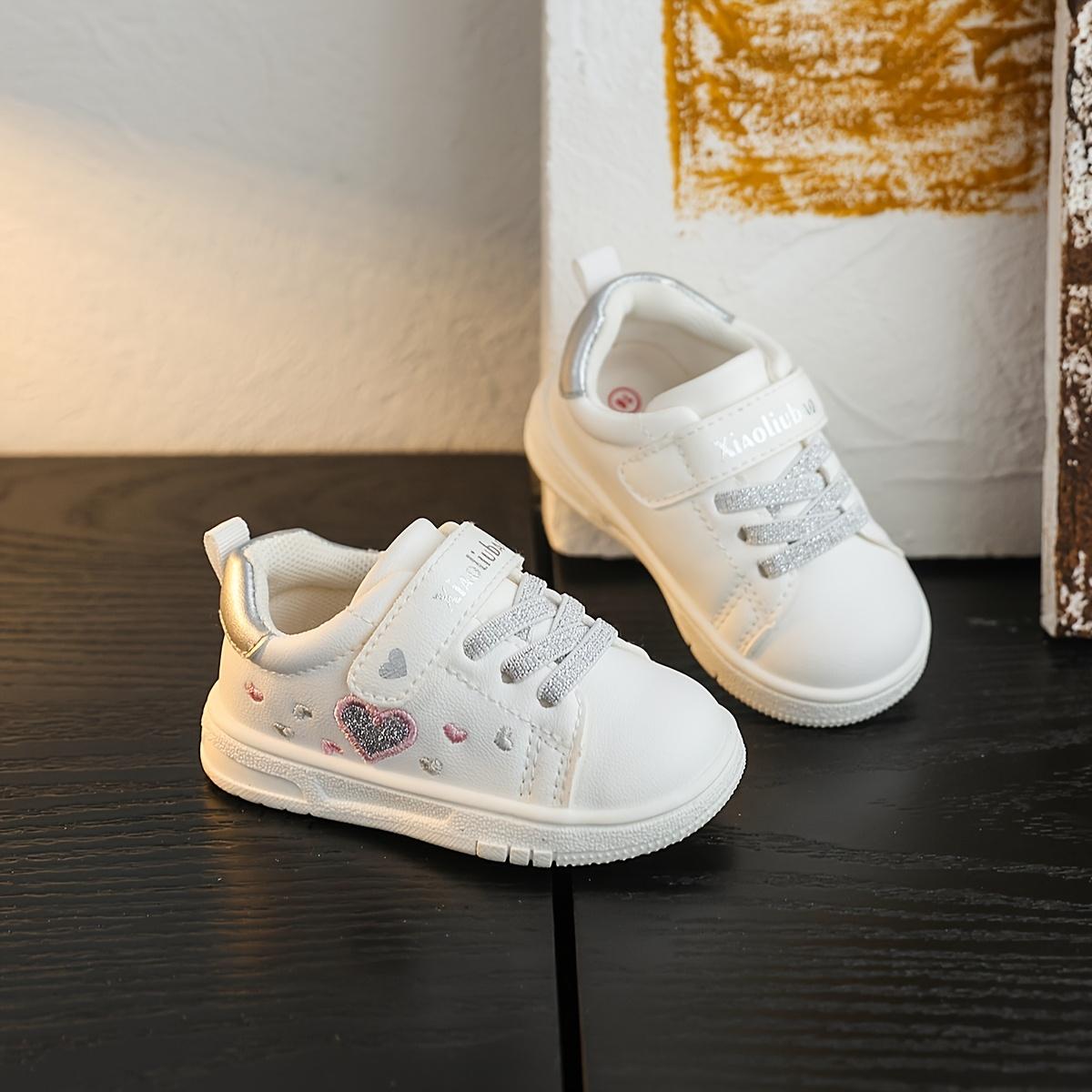 Breathable and Comfortable Soft-soled Toddler Shoes, Suitable Boys and Girls as First Walker Shoes, Anti-kick Toddler Shoes with Hook-and-loop Fasteners, Children Aged 1-3. -soled Baby Shoes, Toddler Girls' Shoes, Boys' Shoes