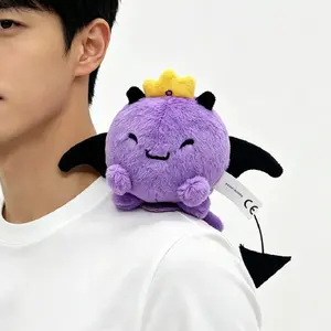 New Unstable Wemmbu Plush Cute Purple Doll Anime Peripherals Soft Doll Collection Room Decoration Kid Gifts Doll Plush 18cm-20cm