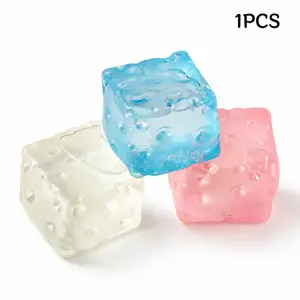 Maltose Soft Squishy Slow Rising Transparent Squishy Cheese Block Sensory Stress Relief Toy New Decompression Fun Squeeze Play